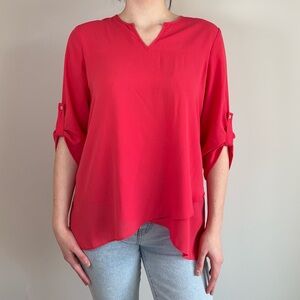 Cristina B Women's Red Blouse